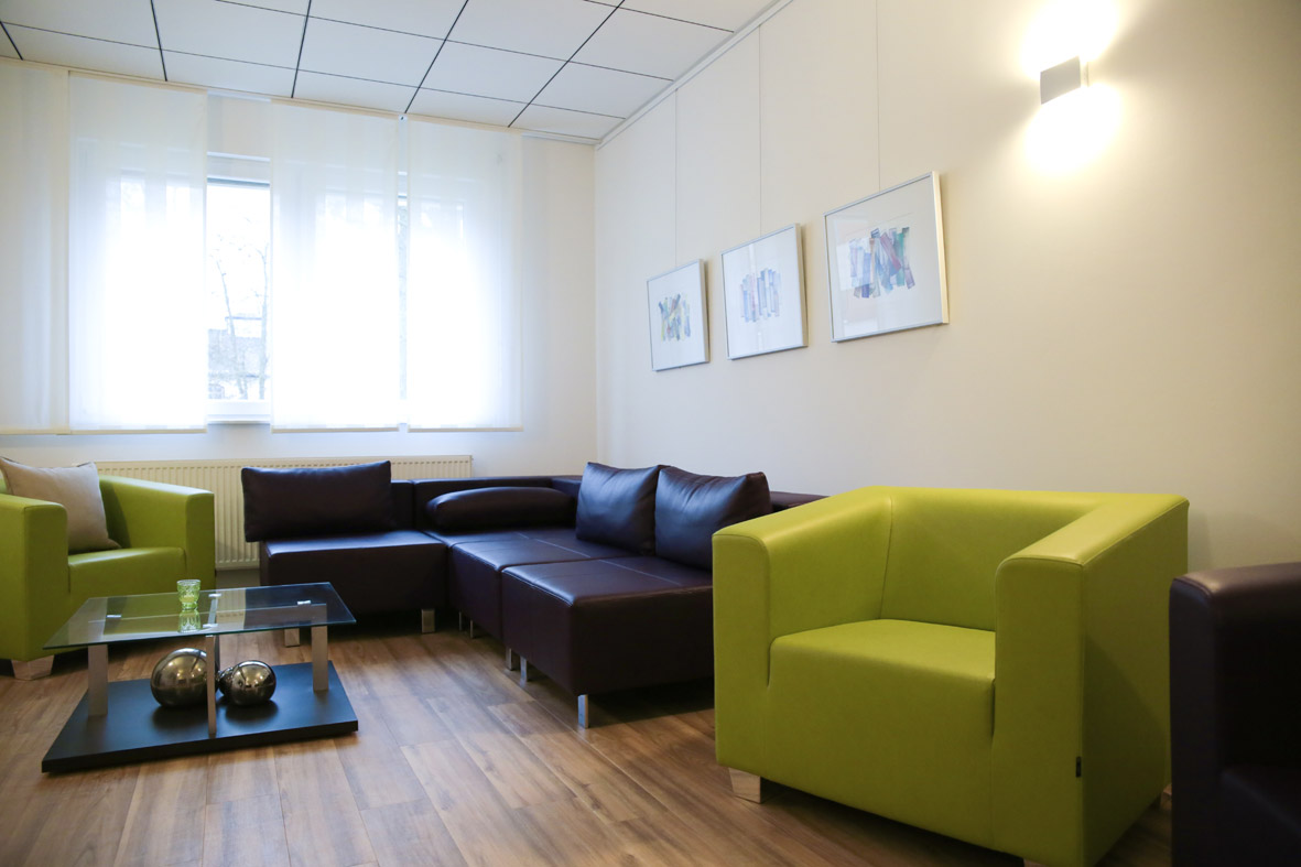 Das Wohnzimmer der Station.