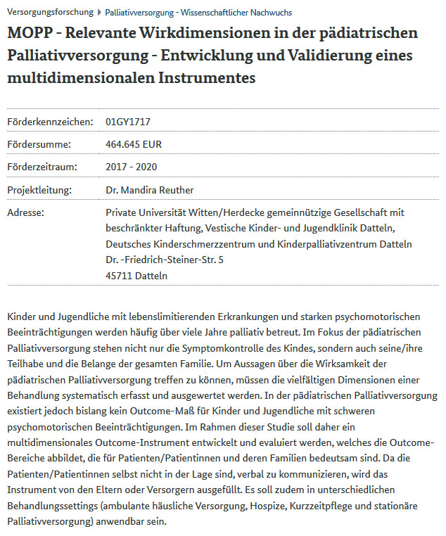 MOPP Studie