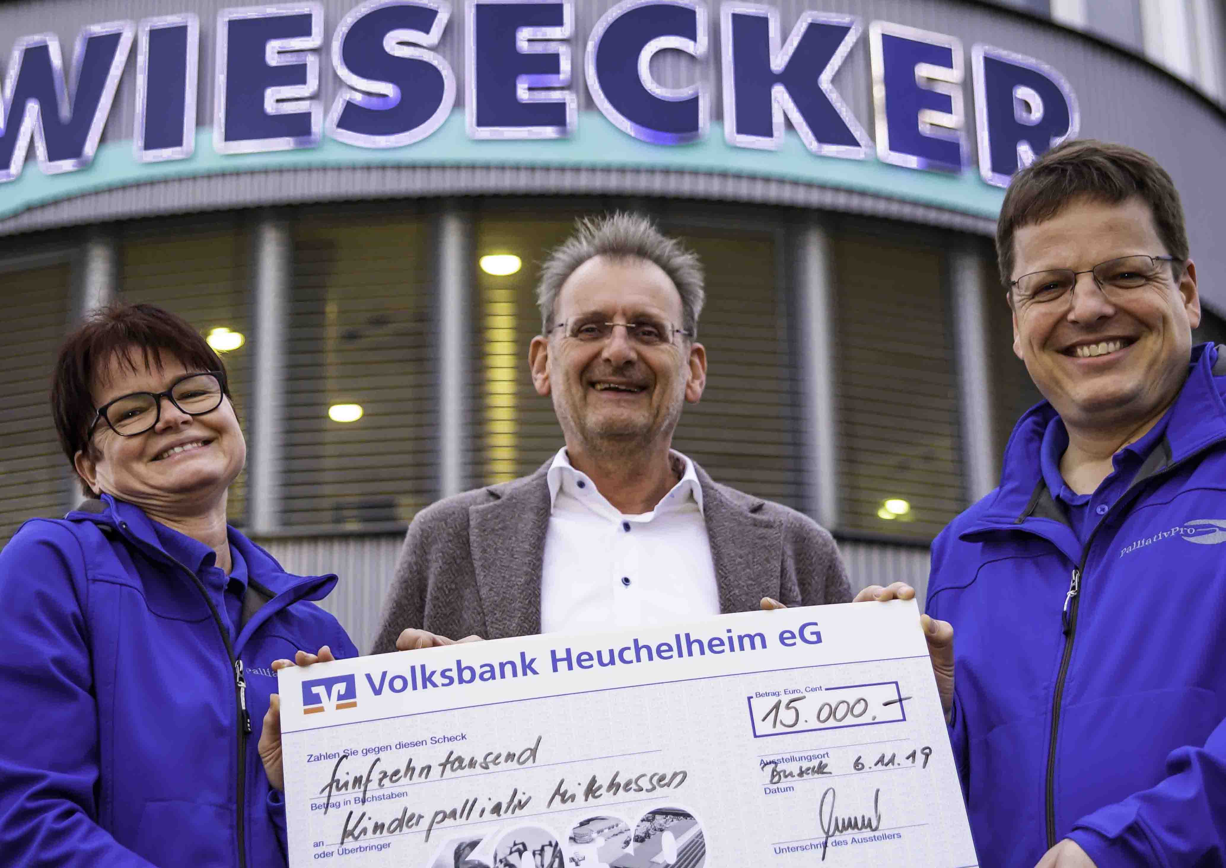 Wiesecker Spenden Statt Geschenke PalliativPro 2019 Banner